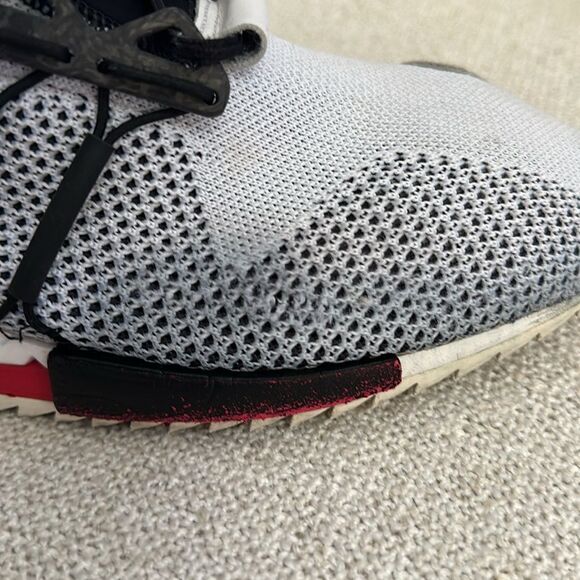 Adidas Y-3 Yohjo Yamamoto Harigane Red Black White Sneaker Rare Find Size 12 - Picture 14 of 16